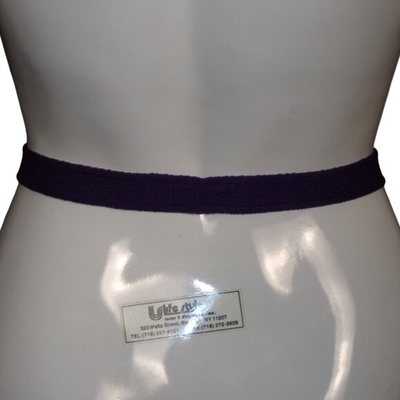 Purple Knit Belt, 32\